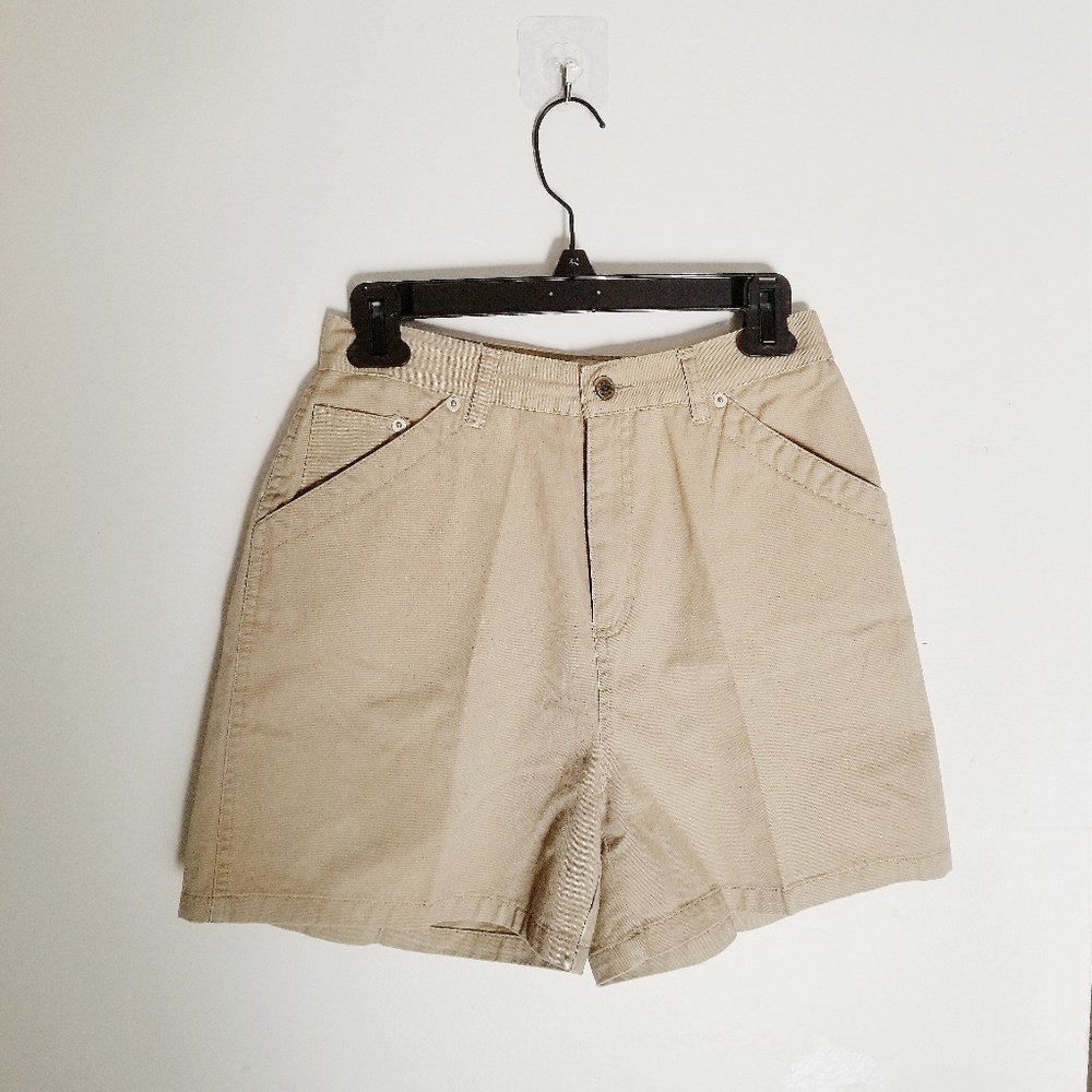 Khaki High Rise Shorts Size 8